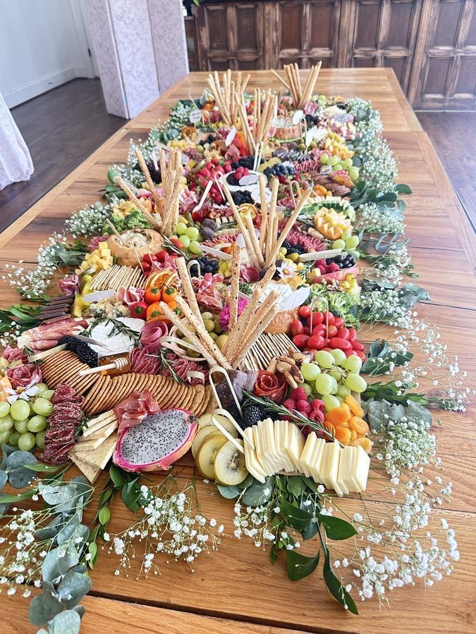 Cascading grazing display