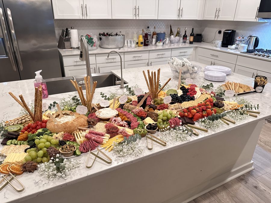 Stunning grazing table