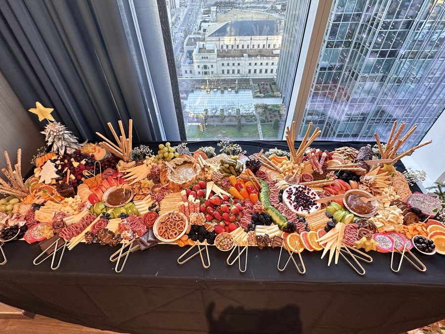 Highrise event grazing table Nashville